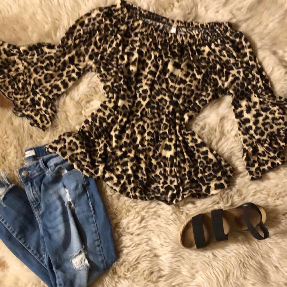 Cheetah Blouse